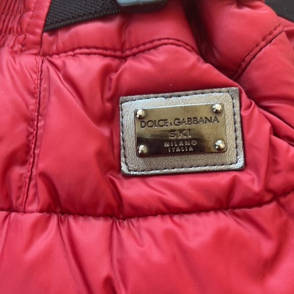 Dolce & Gabbana Ski Milano Italy Red Snow Pants - Picture 9 of 9
